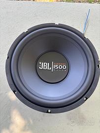 Subwoofer JBL 1500 w + amplificatore