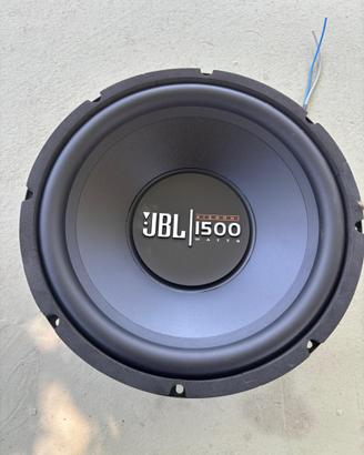 Subwoofer JBL 1500 w + amplificatore
