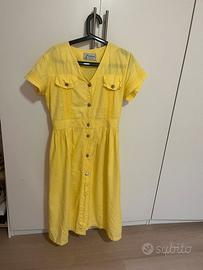 Vestito giallo – taglia unica comoda