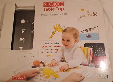Stokke table top, vassoio pappa e gioco