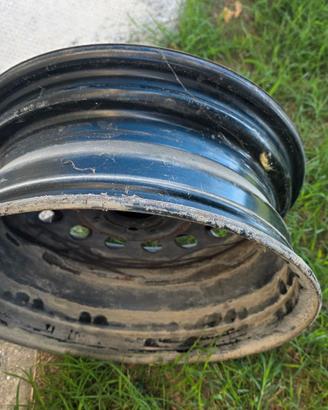 4 cerchi acciaio bmw e30
