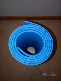 Materassino Blu per Ginnastica o Yoga