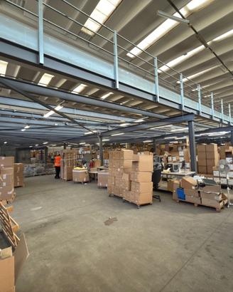 Soppalco industriale usato