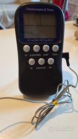 Termometro da cucina digitale con sonda e timer