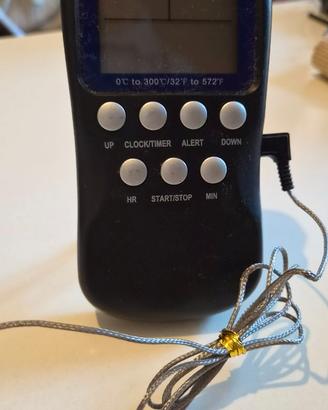Termometro da cucina digitale con sonda e timer