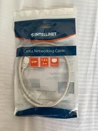 1 CAVO LAN/ETHERNET UTP 0,50 CM CAT.6A COL. WHITE
