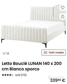 Letto nuovo inscatolato