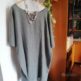Abito lino oversize