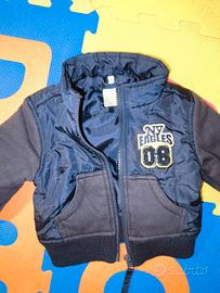 Giacca baby Blu Joyful NY Eagles 08 (6 mesi)