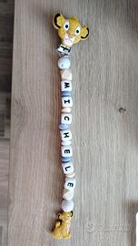 catenella portaciuccio Disney re leone