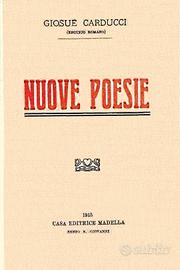 Nuove Poesie - G. Carducci