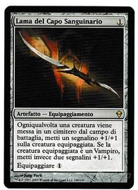 Carta Magic Lama del Capo Sanguinario