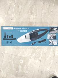 Aspirapolvere per auto con accessori 