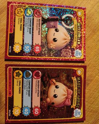 Squishy Dumpling 2 carte olografiche ultrarare