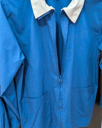 Grembiuli blu con zip