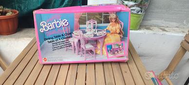 sala da pranzo Barbie anno 1990