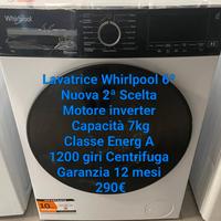 Lavatrice Whirlpool 6º Senso 