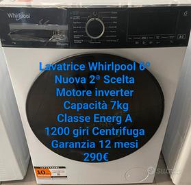 Lavatrice Whirlpool 6º Senso 