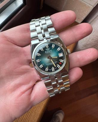 Orologio EDEN carica manuale anni 70