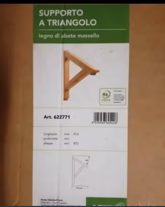 Supporto in legno Pircher 