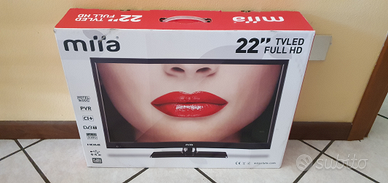 Tv LED 22" miia Full HD Nuova