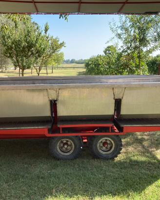 Vasca doppia per vendemmia