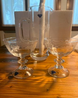 Set bicchieri con Caraffa