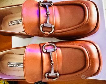 Scarpe provate una sola volta in vera pelle