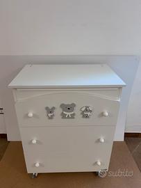 Fasciatoio cassettiera Erbesi