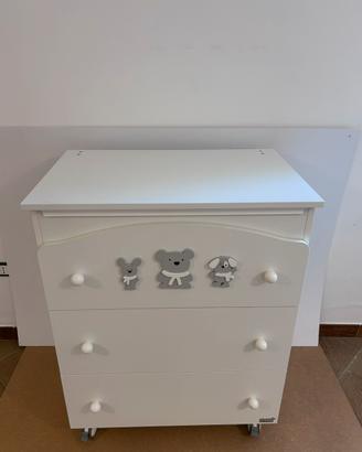 Fasciatoio cassettiera Erbesi