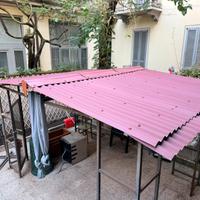 Struttura in ferro verniciato -ideale giardino