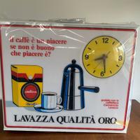 Insegna luminosa Lavazza Orologio