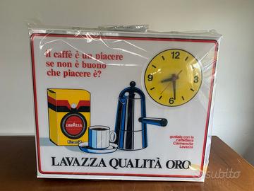 Insegna luminosa Lavazza Orologio
