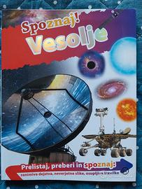 Libro in Sloveno per bambini sullo spazio