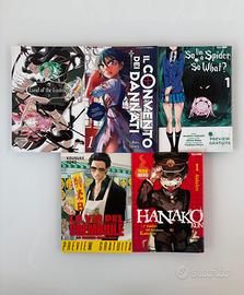 Lotto 5 Preview Manga - J-Pop / Panini
