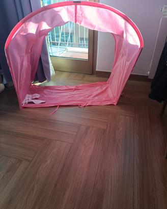 Tenda per letto ikea Sufflet rosa