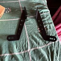 Staffe per Barra LED Cofano Jeep Wrangler JL