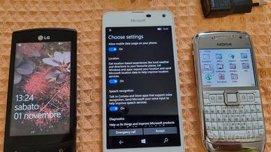 Microsoft Lumia 950-LG -E900-NOKIA E 71