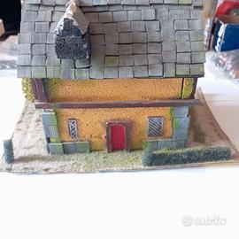 Casetta Miniature / Edificio Medievale Fatto a Man