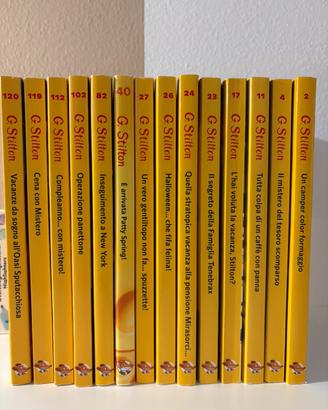 Collezione Geronimo Stilton (14 titoli)