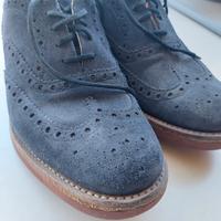 Scarpe  Saxone (40) di camoscio blu