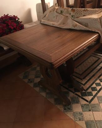 Tavolo +6 sedie in legno massello
