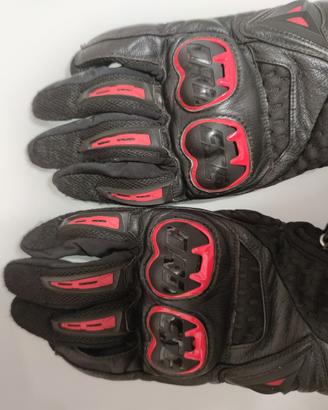 Guanti estivi Moto Dainese Air Hero Rosso/Nero