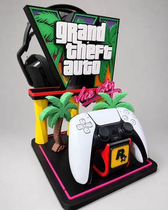 Supporto cuffie joystick gta 6 vi playstation xbox