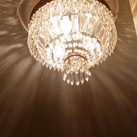 Lampadari a gocce in cristallo