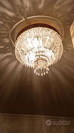 Lampadari a gocce in cristallo