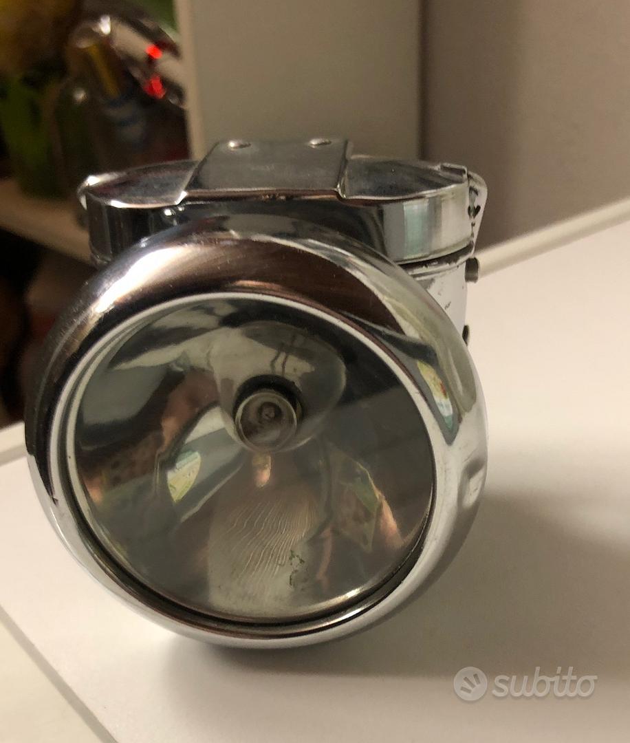 Lampe Avant De Vélo KTBike Vintage - Phare Ovale à Batterie, Aluminium, Lumière Blanche, Montage Sur Cadre, Idéal Pour City Bike