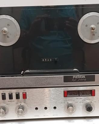 Registratore stereo a due vie a bobine REVOX A 77