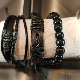 set bracciali uomo