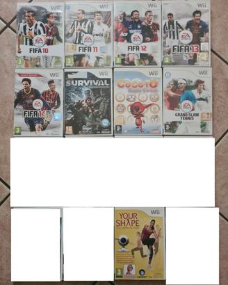 giochi nintendo Wii e balance